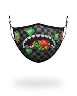 ADULT SHARK SQUAD FORM FITTING FACE MASK