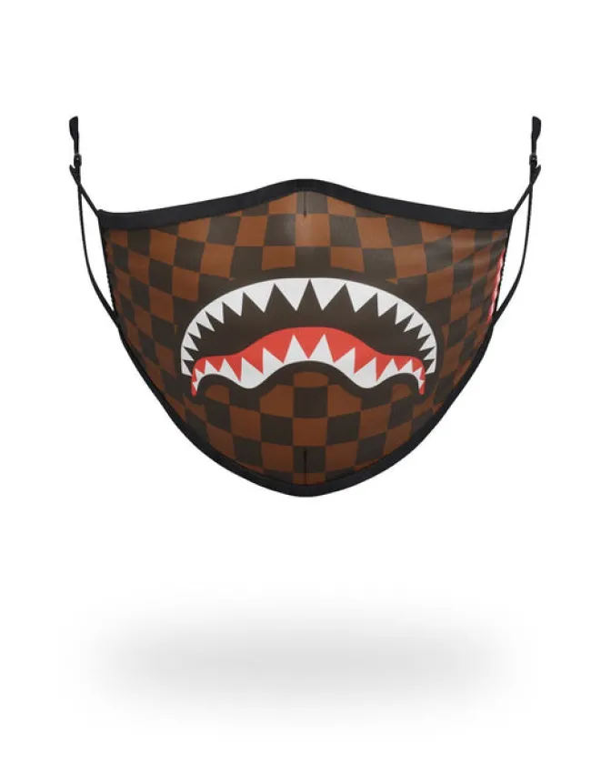 ADULT SHARKS IN PARIS (ORIGINAL) FORM FITTING FACE MASK