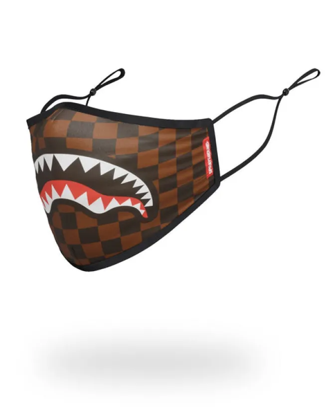 ADULT SHARKS IN PARIS (ORIGINAL) FORM FITTING FACE MASK
