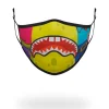 ADULT SPONGEBOB OG SHARK FORM FITTING FACE-COVERING