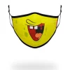 ADULT SPONGEBOB SMILE FORM FITTING FACE-COVERING
