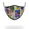 ADULT STREET FIGHTER PLAYER SELECT FORM FITTING FACE-COVERING