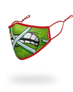 ADULT TMNT: RAPHAEL SHARK FORM FITTING FACE-COVERING