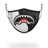 ADULT YIN YANG FORM FITTING FACE MASK