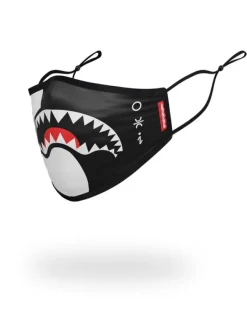 ADULT YIN YANG FORM FITTING FACE MASK
