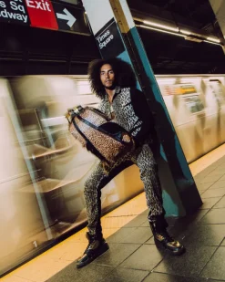 AFRICAN INTELLIGENCE 9 COURAGE LIVES ON BACKPACK - SANDFLOWER COLLAB