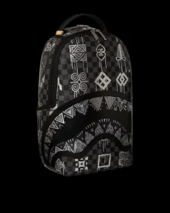 AFRICAN INTELLIGENCE 9 POWER GLYPHICS BACKPACK - SANDFLOWER COLLAB