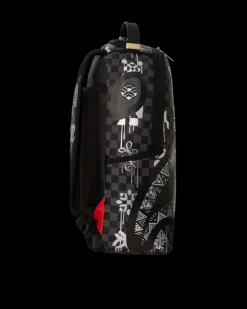 AFRICAN INTELLIGENCE 9 POWER GLYPHICS BACKPACK - SANDFLOWER COLLAB