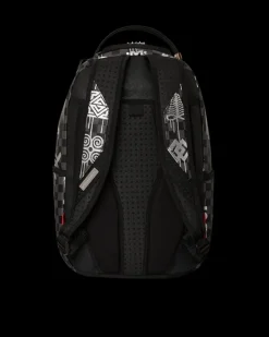 AFRICAN INTELLIGENCE 9 POWER GLYPHICS BACKPACK - SANDFLOWER COLLAB