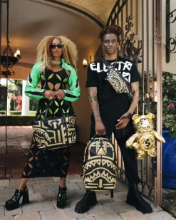 A.I.8 AFRICAN INTELLIGENCE PATH TO THE FUTURE II MEDIUM MONEYBEAR TEDDYBEAR BACKPACK