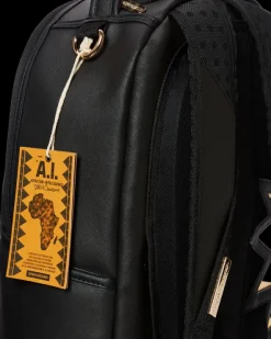 A.i.3 SHARK BITE BLACK GOLD BACKPACK (DLXV)