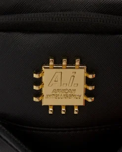 A.i.3 SHARK BITE BLACK GOLD BACKPACK (DLXV)