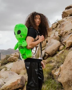 ALIEN PLUSH BACKPACK