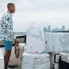 3AM LE BLANC SHARKNAUTICS HARDSHELL CARRY-ON LUGGAGE