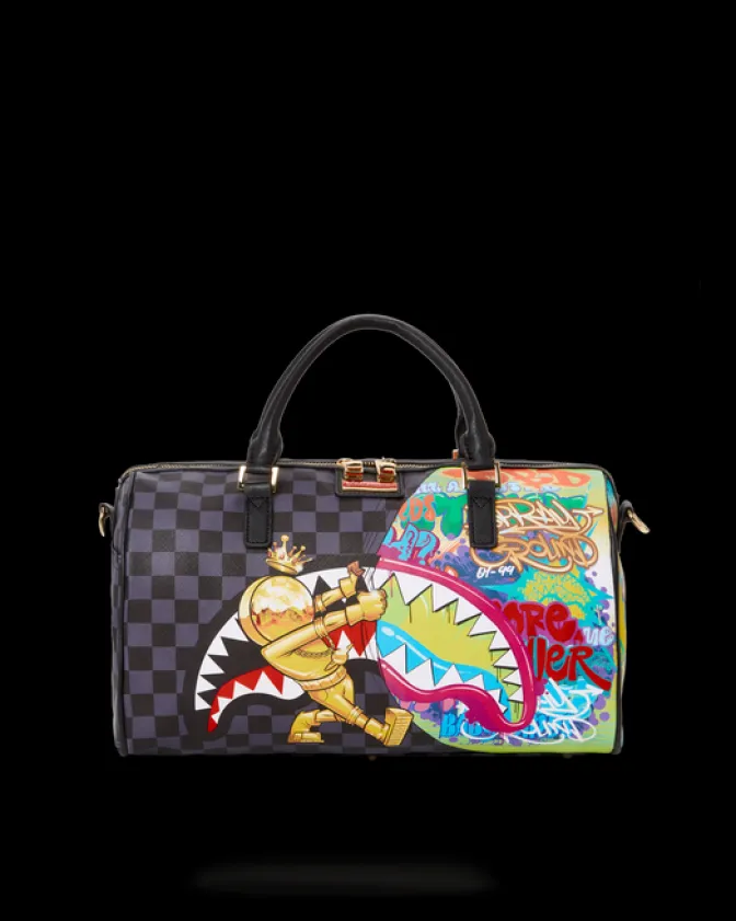 ASTROMANE SHARKS IN SPACE MINI DUFFLE