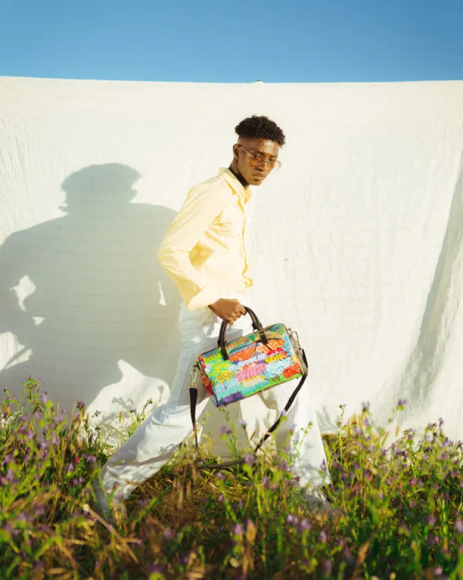 ASTROMANE SHARKS IN SPACE MINI DUFFLE