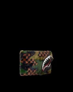 BIG SKY FUR SHARK CROSSOVER CLUTCH