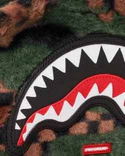 BIG SKY FUR SHARK MESSENGER BRICK BAG