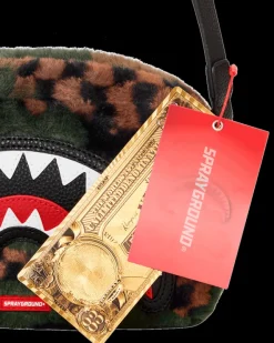 BIG SKY FUR SHARK MESSENGER BRICK BAG