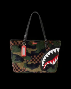 BIG SKY FUR SHARK TOTE