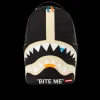BITE ME SHARK (BLACK) BACKPACK