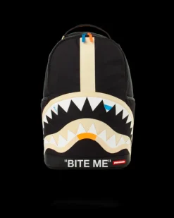 BITE ME SHARK (BLACK) BACKPACK