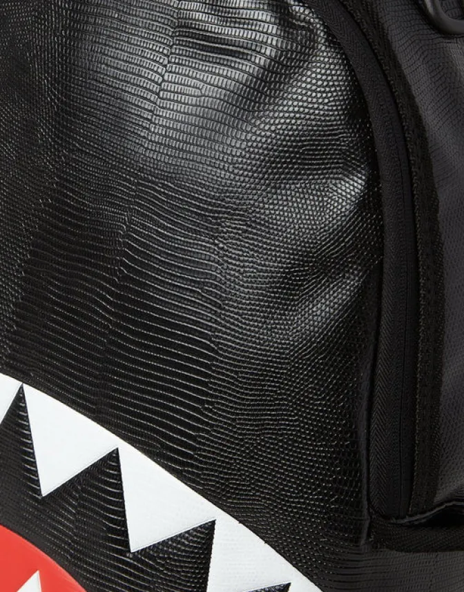 BLACK REPTILE SHARK BACKPACK (ONE OF ONE)