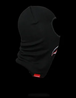 BLACK SHARKMOUTH SKI MASK