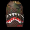 CAMO DRIP SHARKS IN PARIS BACKPACK (DLXV)