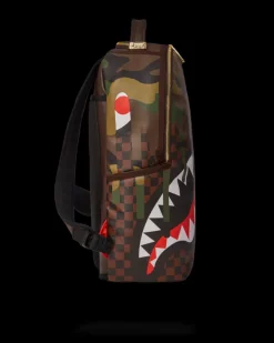 CAMO DRIP SHARKS IN PARIS BACKPACK (DLXV)
