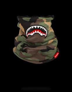 CAMO SHARK NECK WARMER