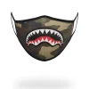 CAMO SHARKMOUTH FORM-FITTING MASK