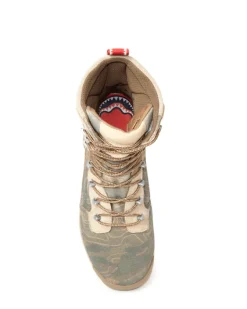 CAMO TERRAIN FUERZA COBRA PARATROOPER BOOTS - MADE IN COLOMBIA NUMBERED 1/280 PAIRS