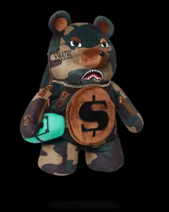 CAMOCHECK MONEYBEAR TEDDYBEAR BACKPACK