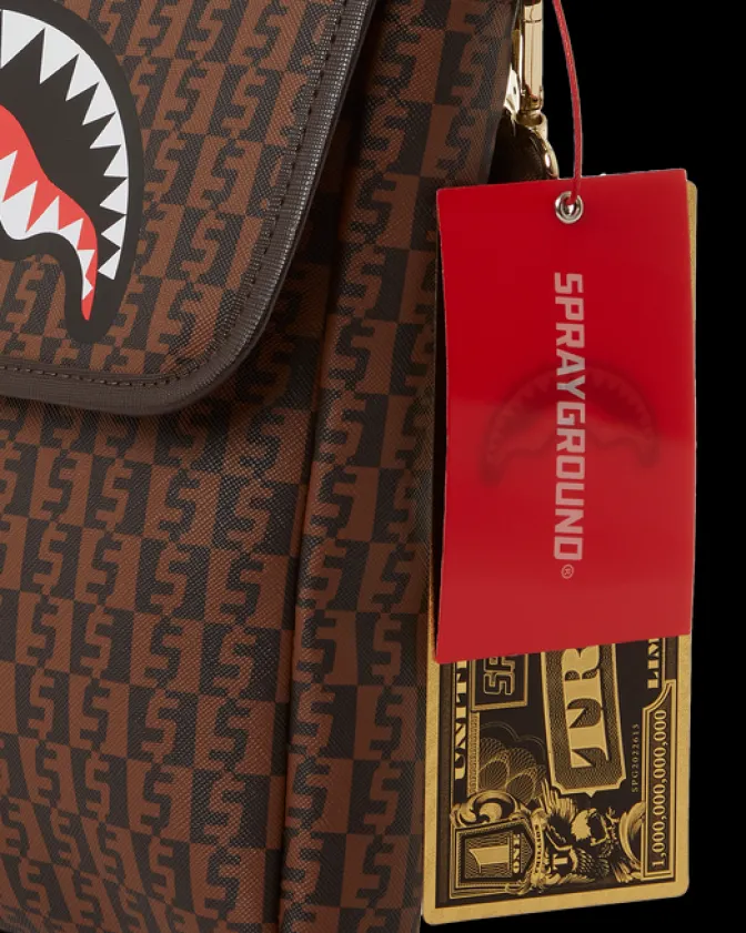 CASHIN CHECKS SHOULDER BAG