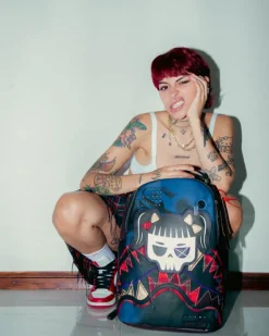 CAZZU ERRORCITO PUNK SHARK BACKPACK