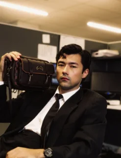 CHECKMATE ROYALE MESSENGER BRICK BAG