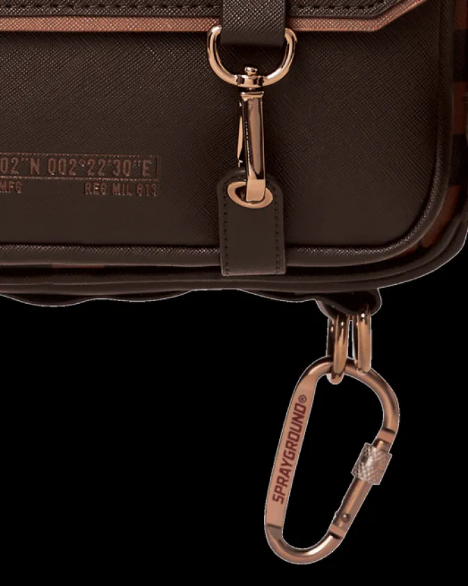 CHECKMATE ROYALE MESSENGER BRICK BAG