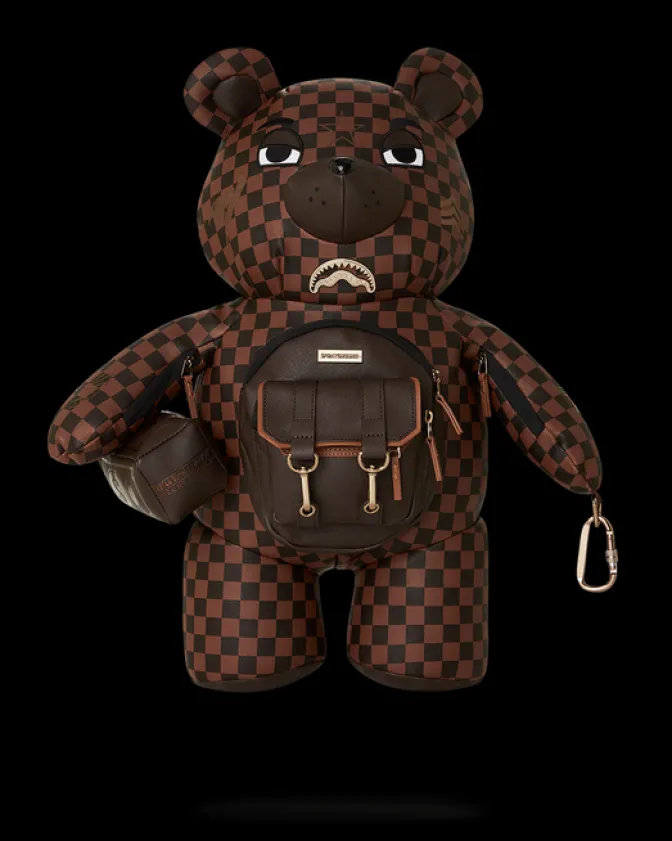 CHECKMATE ROYALE MONEYBEAR TEDDYBEAR BACKPACK