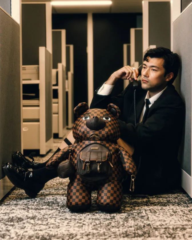 CHECKMATE ROYALE MONEYBEAR TEDDYBEAR BACKPACK