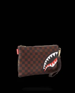 CHECKS IN CAMOFLAUGE CROSSOVER CLUTCH