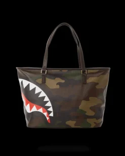 CHECKS IN CAMOFLAUGE TOTE