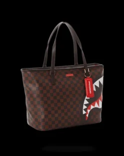 CHECKS IN CAMOFLAUGE TOTE
