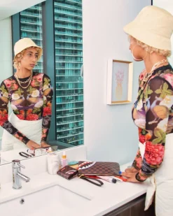 CHECKS IN CAMOFLAUGE WALLET