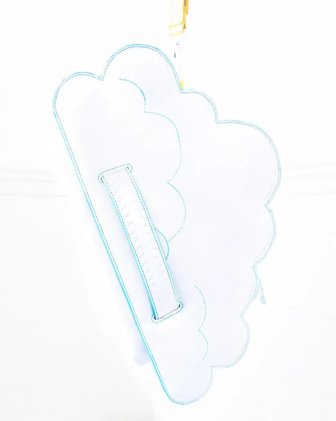 CLOUDY WITH A CHANCE OF SHARK CROSSOVER CLUTCH