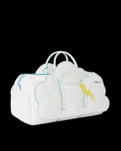 CLOUDY WITH A CHANCE OF SHARK DUFFLE