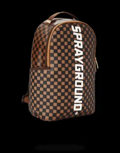 3D MOLDED RUBBER CHECKERED LOGO