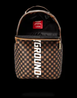 3D MOLDED RUBBER CHECKERED LOGO