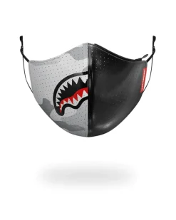 DAMAGE CONTROL STASH POCKET VEGAN LEATHER FACE MASK
