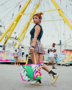 DREAMY TECHNICOLOR TOTE